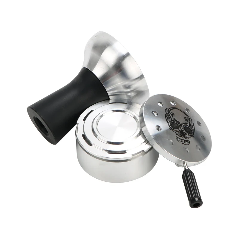 wholesale high quality metal hookah shisha accessories logo silver colour charcoal holder hookah bowl set
wholesale high quality metal hookah shisha accessories logo silver colour charcoal holder hookah bowl set