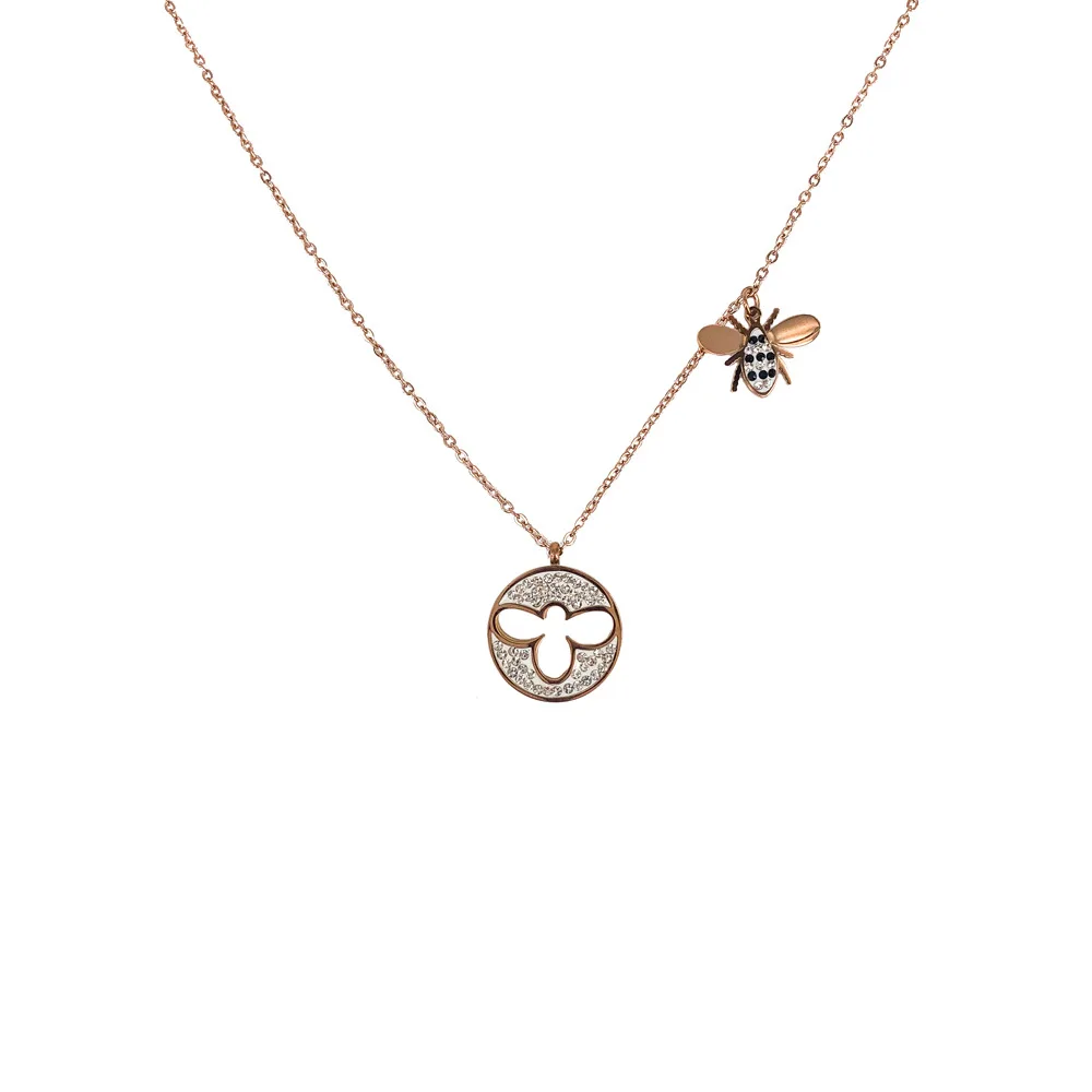 New Design Simple Exquisite Geometric Letter Moon Star Zircon Stainless Steel Korean Necklace For Women, As show
New Design Simple Exquisite Geometric Letter Moon Star Zircon Stainless Steel Korean Necklace For Women, As show