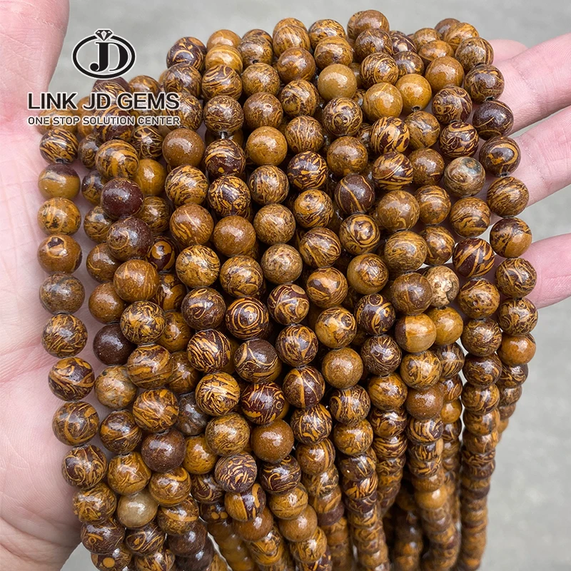JD Natural Stone Beads Natural Rubber Round Loose Beads For DIY Jewelry Making Bracelet 6 8 10 12MM
JD Natural Stone Beads Natural Rubber Round Loose Beads For DIY Jewelry Making Bracelet 6 8 10 12MM