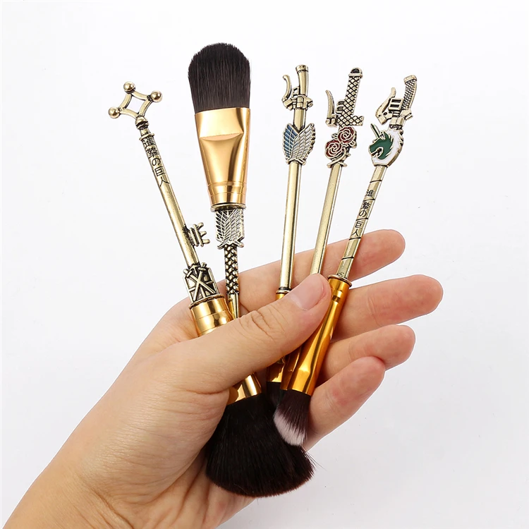 2020 Japan Anime Attack on Titan Makeup Brushes Set Professional Cosmetic Powder Eye Shadow Eyebrow Beauty Make Up Brush Tool
2020 Japan Anime Attack on Titan Makeup Brushes Set Professional Cosmetic Powder Eye Shadow Eyebrow Beauty Make Up Brush Tool