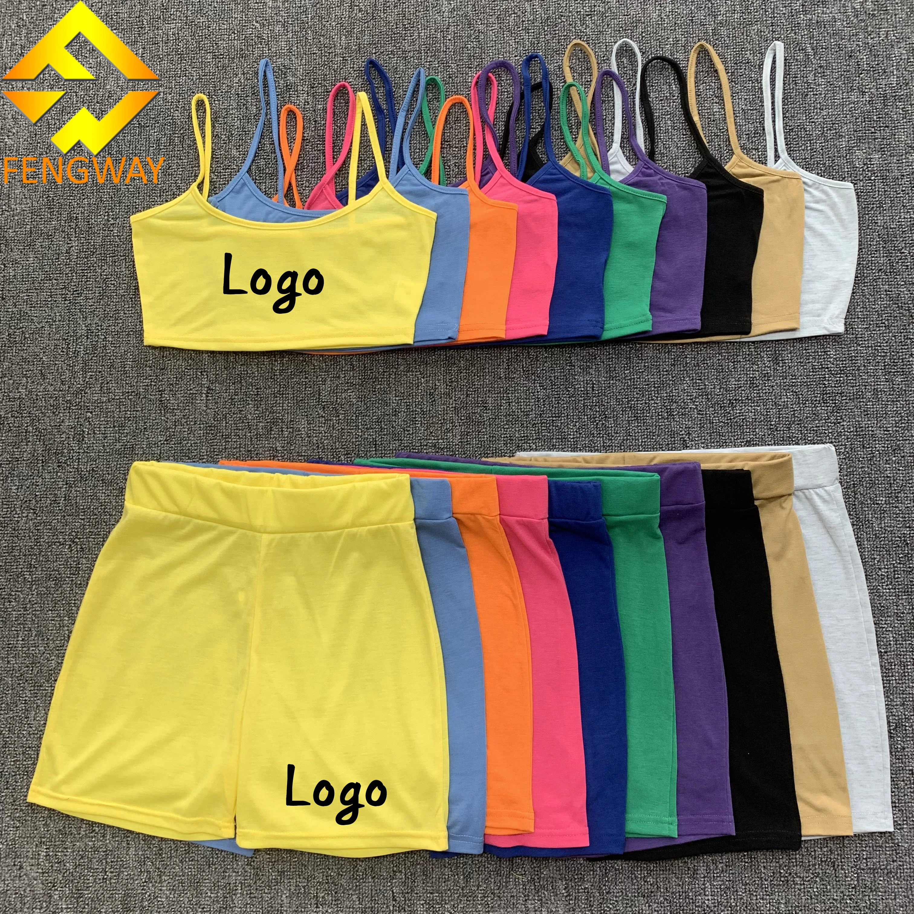Ladies Biker Shorts Two Piece Set Custom Logo 2021 Summer Two Piece Women Biker Short Set, 10 colors
Ladies Biker Shorts Two Piece Set Custom Logo 2021 Summer Two Piece Women Biker Short Set, 10 colors