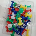 China Factory Standard Pin Plastic Head Push Pin Stainless Steel Thumb Tack Jumbo Push Pins