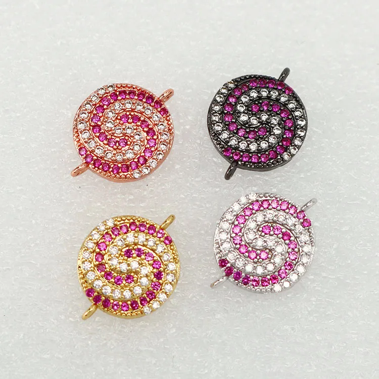 CZ8001 Hot Sale Diamond CZ Micro Pave 18K Gold Plated Yin Yang Disc Jewelry connector Charm
CZ8001 Hot Sale Diamond CZ Micro Pave 18K Gold Plated Yin Yang Disc Jewelry connector Charm