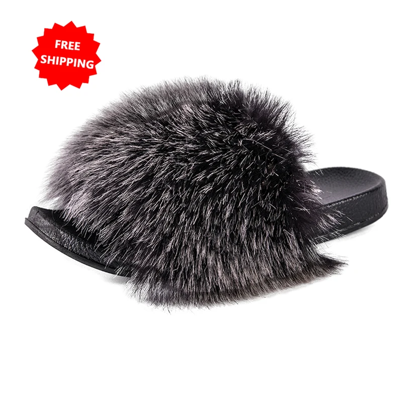Free shipping Fashion Design Faux Fur Slippers Women Fashion Style fur Slides, Customized color
Free shipping Fashion Design Faux Fur Slippers Women Fashion Style fur Slides, Customized color