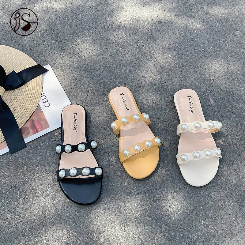 Fashion 2021 pearl slippers fancy casual women slippers comfort light weight slippers for women, Customized color
Fashion 2021 pearl slippers fancy casual women slippers comfort light weight slippers for women, Customized color