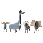 resin decoration home decor kawaii accessories for living room miniature figurines mini animals