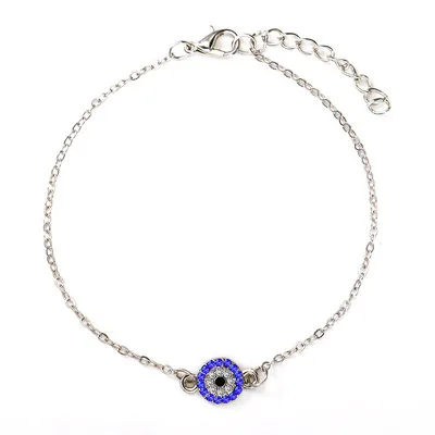 Women Jewelry Rhinestone Blue Eyes Anklet Evil Eyes Bracelet Bohemian Beach Foot Chain
Women Jewelry Rhinestone Blue Eyes Anklet Evil Eyes Bracelet Bohemian Beach Foot Chain