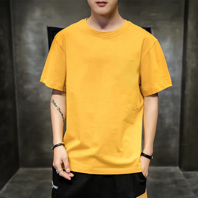 2020 fashion male clothing plain custom printing short sleeve summer oversized 100 cotton men t shirts, Shown
2020 fashion male clothing plain custom printing short sleeve summer oversized 100 cotton men t shirts, Shown
