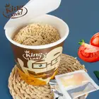 チキン風味 Unfried カップインスタント麺ハラール中国健康ラーメンインスタントチキンフレーバー麺