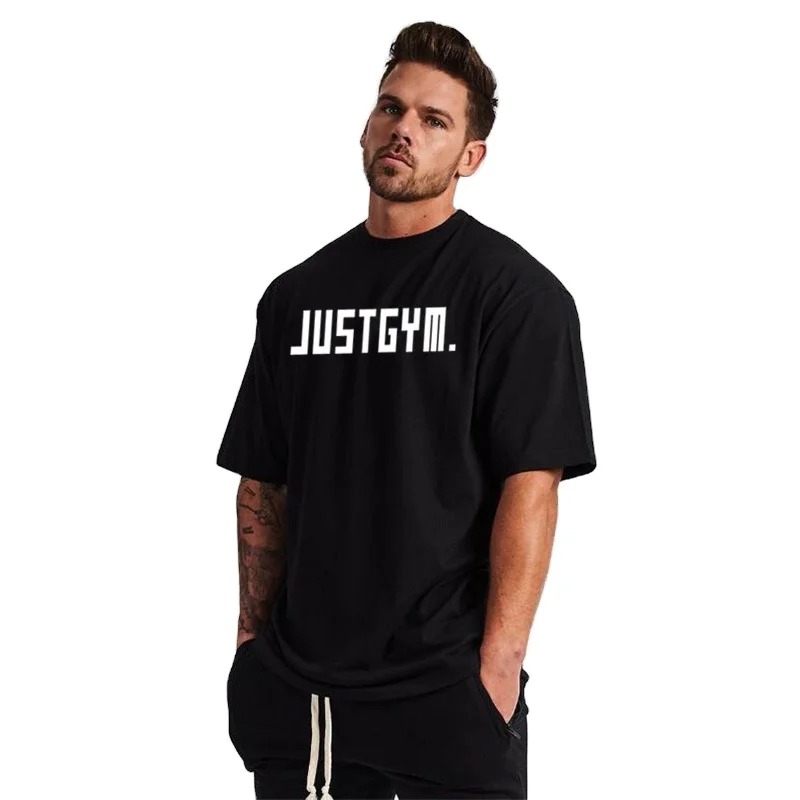 Loose and simple justgym print quick dry cotton men's shirt solid color ventilation top Street men's casual T-shirt
Loose and simple justgym print quick dry cotton men's shirt solid color ventilation top Street men's casual T-shirt