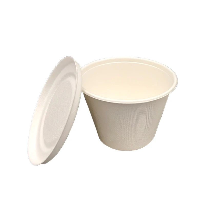 Hot Selling 425ml Wheat Straw Paper Ice Cream Cup Eco-friendly Sugarcane Bagasse Sauce Cup
Hot Selling 425ml Wheat Straw Paper Ice Cream Cup Eco-friendly Sugarcane Bagasse Sauce Cup