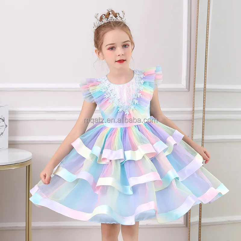 Colorful Kids Party Wear Children elegant dresses Beautiful Girls Garments Display L5262 
Colorful Kids Party Wear Children elegant dresses Beautiful Girls Garments Display L5262