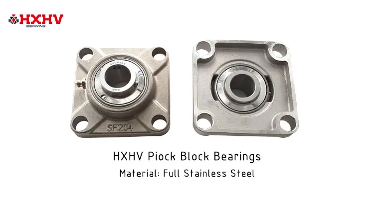 HXHV Stainless steel pillow block bearing 