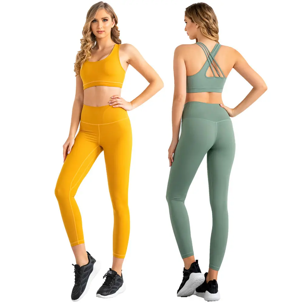 JSMANA hot selling custom high elasticity set sport womens yoga fitness set leggings yoga sets for women 2 piece, Customized colors or choose our colorways
JSMANA hot selling custom high elasticity set sport womens yoga fitness set leggings yoga sets for women 2 piece, Customized colors or choose our colorways