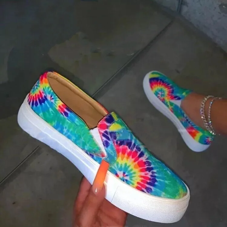 LF-001 fashion latest fall boutique 2020 custom flat leisure walking shoes for women tie dye print colorful PU leather Loafers, Picture show
LF-001 fashion latest fall boutique 2020 custom flat leisure walking shoes for women tie dye print colorful PU leather Loafers, Picture show