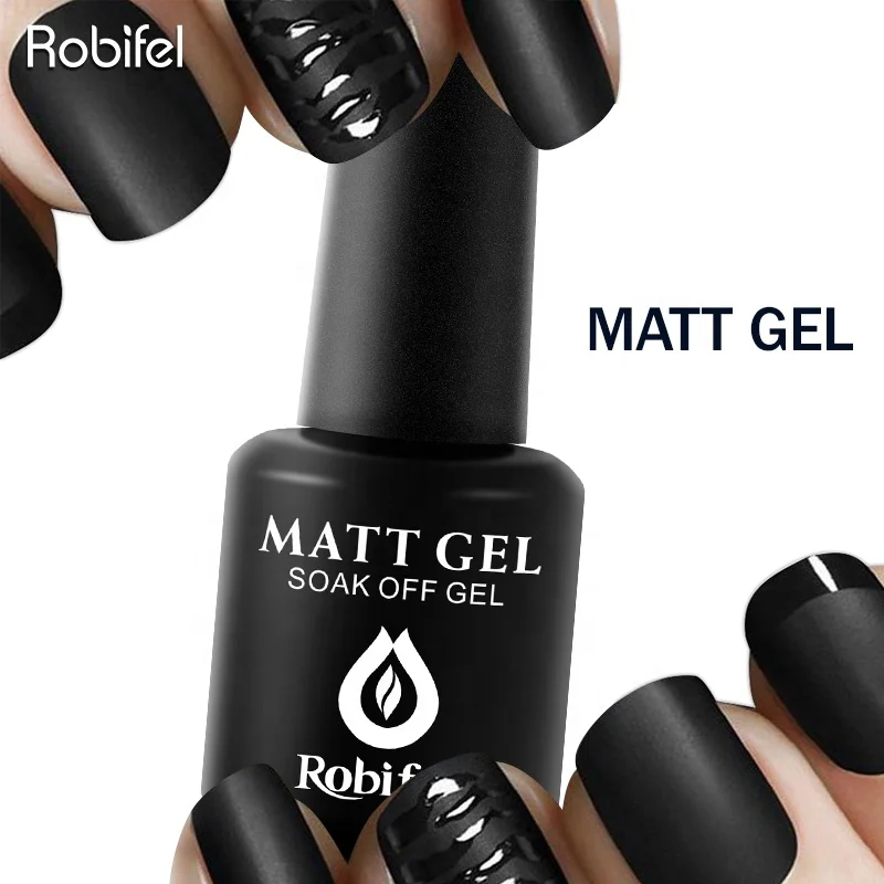 Robifel nail supplies soak off top coat matt effect nail polish uv gel matte top coat, Transparent matte
Robifel nail supplies soak off top coat matt effect nail polish uv gel matte top coat, Transparent matte