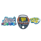 Novelty Fun Stylish Decoration Resin Tourism Fridge Magnet