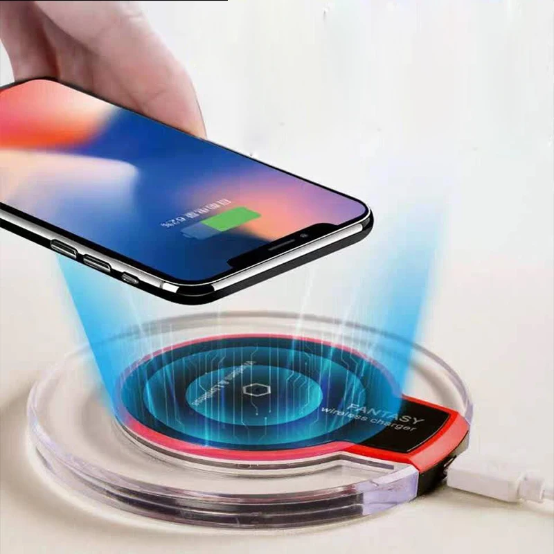 Universal Qi Wireless Charger New Ultra-Thin Crystal 5W Fast Wireless Charging Compatible All Support Qi Technology Mobile Phone
Universal Qi Wireless Charger New Ultra-Thin Crystal 5W Fast Wireless Charging Compatible All Support Qi Technology Mobile Phone