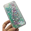 New Fashion Love Heart Star Dynamic Liquid Quicksand Glitter Cell Phone Case For iPhone 6s/7/8 plus Soft Bling Case