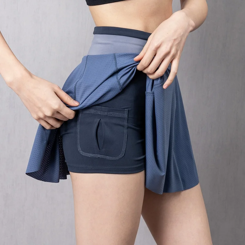 Custom Women 2 in 1 Tennis Skirt with Ball Pocket Workout Yoga Shorts Gym Fitness Running Tennis Yoga Skirts, Multi-color
Custom Women 2 in 1 Tennis Skirt with Ball Pocket Workout Yoga Shorts Gym Fitness Running Tennis Yoga Skirts, Multi-color