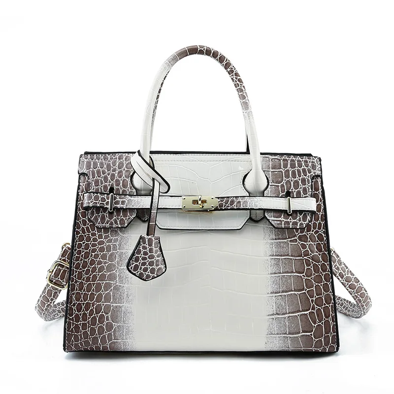 Custom Pu Leather Bag Woman Handbags Ladies Crocodile Pattern Crossbody Bags, Mutil-color
Custom Pu Leather Bag Woman Handbags Ladies Crocodile Pattern Crossbody Bags, Mutil-color