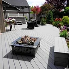 Wood Decking Wpc Floor Decking Eco Friendly Wood Plastic Composite Decking WPC Floor With WPC Flower Box