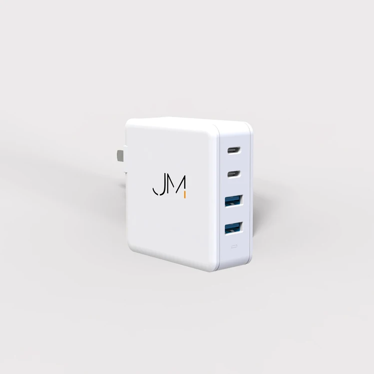 2021 Modern Design 4 Ports Gan 100W 2C And 2A USB Ports CN/US/JP/EU Plug wall Charger Adapter, White
2021 Modern Design 4 Ports Gan 100W 2C And 2A USB Ports CN/US/JP/EU Plug wall Charger Adapter, White