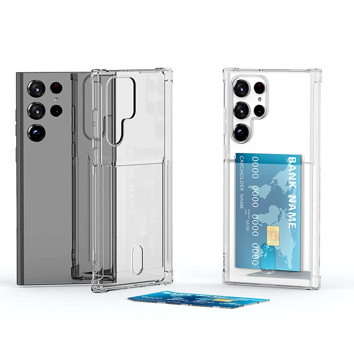 For Samsung Galaxy S22 Card Case Transparent TPU Card Slot Wallet Case S22 Credit Card Holder Case, Transparent clear
For Samsung Galaxy S22 Card Case Transparent TPU Card Slot Wallet Case S22 Credit Card Holder Case, Transparent clear