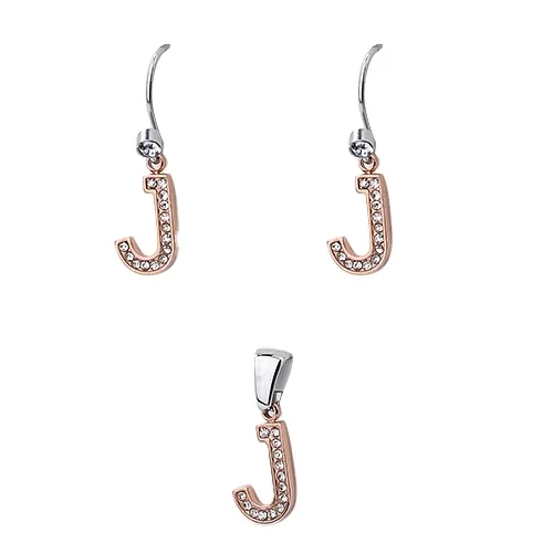 In stock wholesale rose gold letter J earring jewelry set zircon wedding jewelry sets dubai bridal, Picture
In stock wholesale rose gold letter J earring jewelry set zircon wedding jewelry sets dubai bridal, Picture