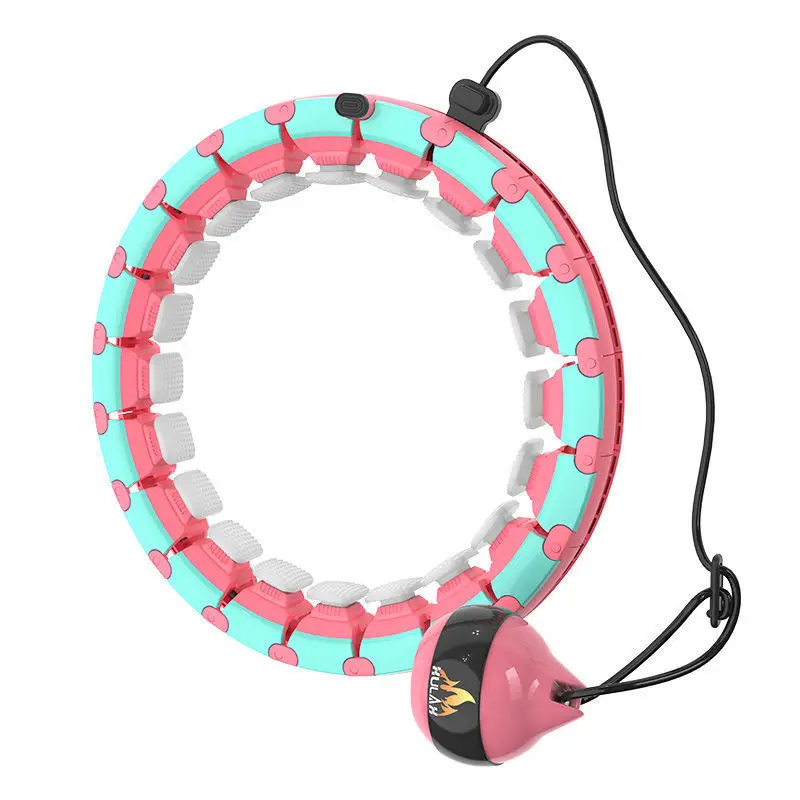 Hot Sale Auto Spinning Hoop Detachable Ring Smart Hula Circle Hoop with Exercise Ball, Pink , blue , purple,
Hot Sale Auto Spinning Hoop Detachable Ring Smart Hula Circle Hoop with Exercise Ball, Pink , blue , purple,