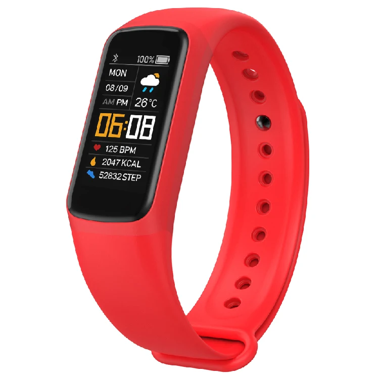 C7 Smart Bracelet Watch Men Women Blood Pressure Fitness Bracelet Heart Rate Monitor Fitness Tracker IP67 Waterproof Smart Band, Black pink red
C7 Smart Bracelet Watch Men Women Blood Pressure Fitness Bracelet Heart Rate Monitor Fitness Tracker IP67 Waterproof Smart Band, Black pink red