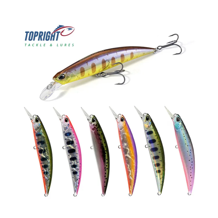 Top Right 21g 110mm M051 Minnow Sinking Hard Fishing Lures For Minnow From Chinese Factory, 10 color
Top Right 21g 110mm M051 Minnow Sinking Hard Fishing Lures For Minnow From Chinese Factory, 10 color