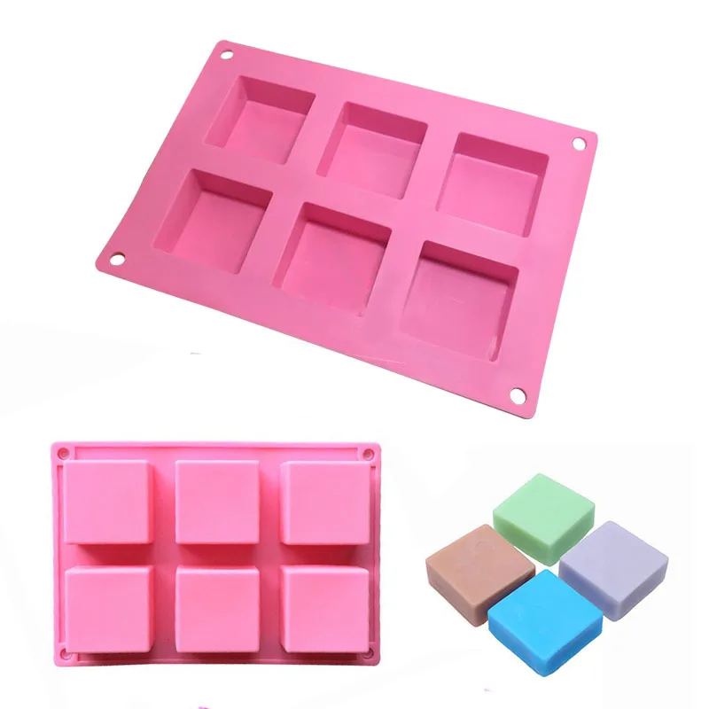 6 bar Square Silicone Mold Supplies Craft Silicone Soap Mold Handmade Candle for silicone Mold, Gray
6 bar Square Silicone Mold Supplies Craft Silicone Soap Mold Handmade Candle for silicone Mold, Gray