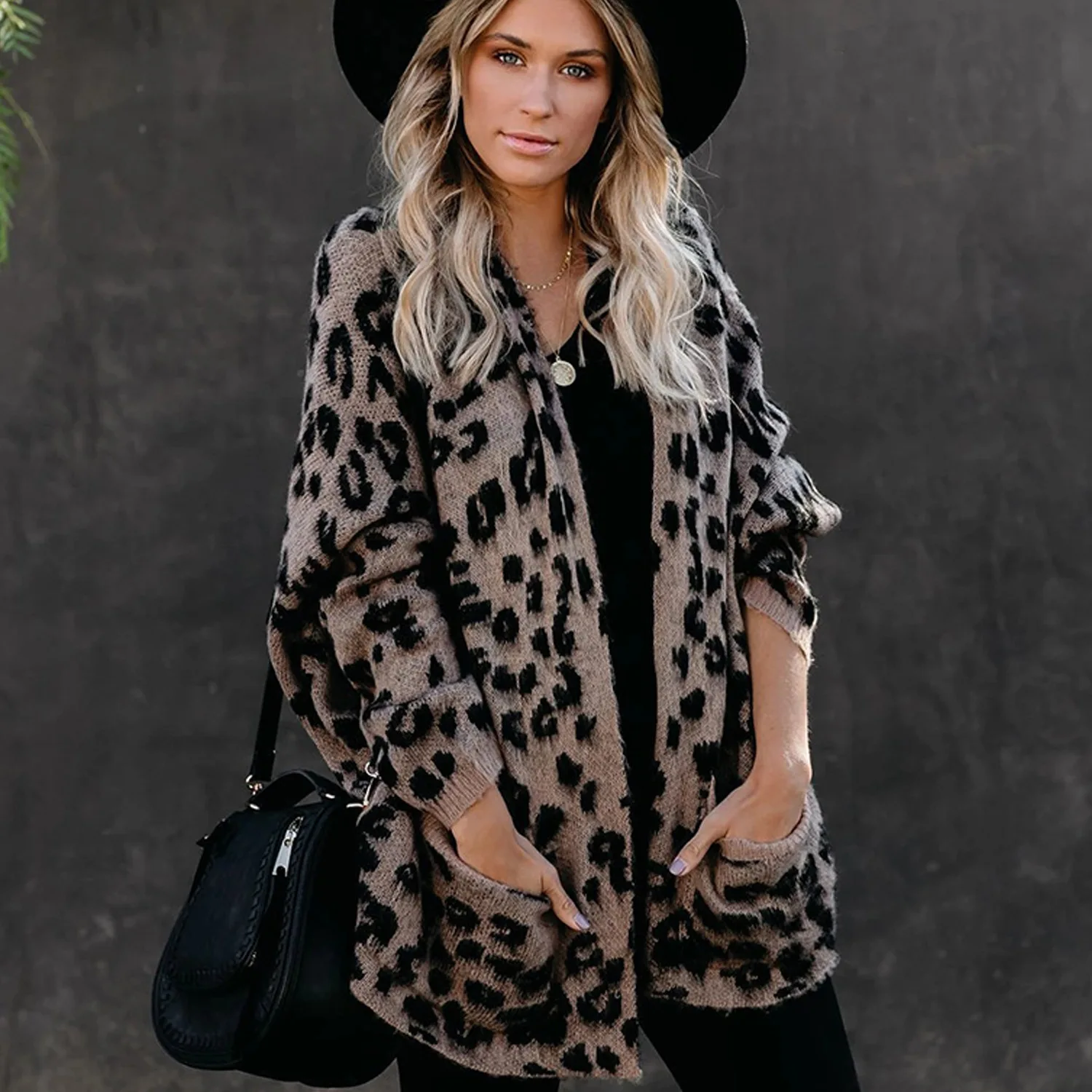 WW-0169 Knit Cardigan Ladies Leisure Coat Leopard Sweater Female Leopard Print Comfy Womens Cardigans Casual, Same as picture
WW-0169 Knit Cardigan Ladies Leisure Coat Leopard Sweater Female Leopard Print Comfy Womens Cardigans Casual, Same as picture