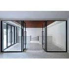 America standard custom residential aluminum swing hinged glass aluminum security door