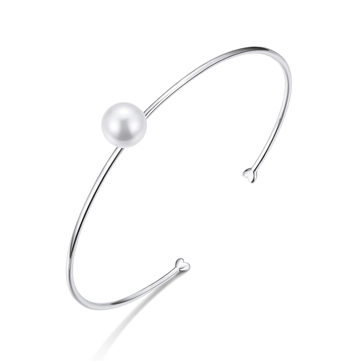 Genuine 925 Sterling Silver Elegant Pearl Open Bangles for Women Simple Minimalist Jonc Luxury Jewelry
Genuine 925 Sterling Silver Elegant Pearl Open Bangles for Women Simple Minimalist Jonc Luxury Jewelry