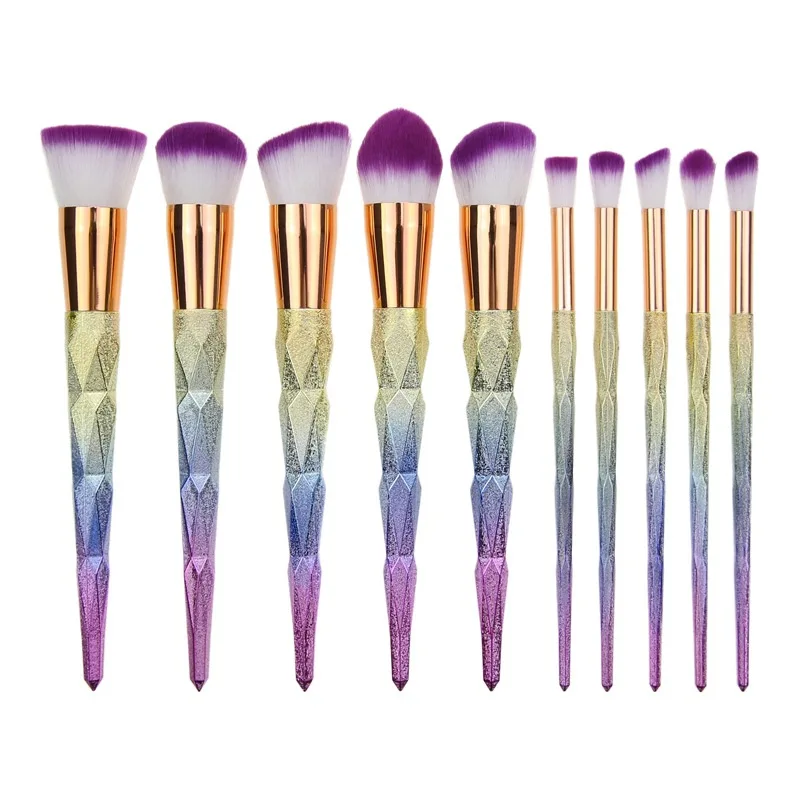 10 Piece Dazzle Bling Makeup Brushes Set Wholesale Abrasive Diamond Glitter Fluffy Customised Make Up Brushes Luxury, As picture
10 Piece Dazzle Bling Makeup Brushes Set Wholesale Abrasive Diamond Glitter Fluffy Customised Make Up Brushes Luxury, As picture