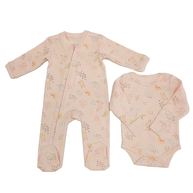 Baby onesie with zipper and digital printing bodysuits for baby clothes long sleeves newborn pajamas, Customized color
Baby onesie with zipper and digital printing bodysuits for baby clothes long sleeves newborn pajamas, Customized color