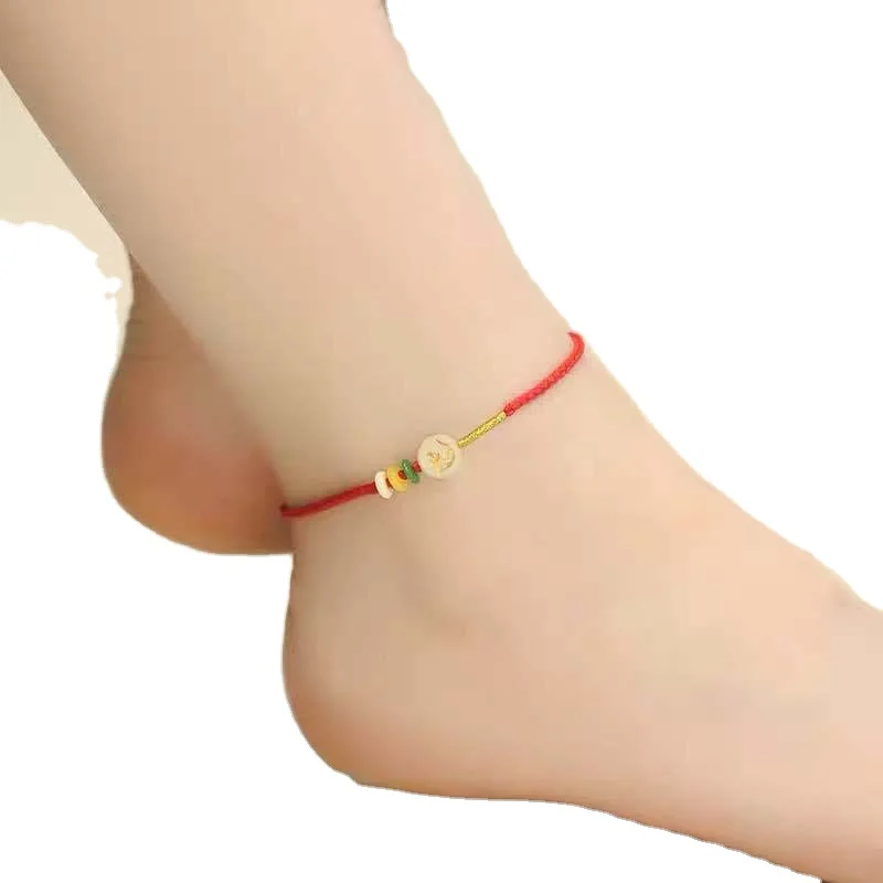Factory Wholesaler Fashion Women's Accessories Bracelets Simple Zodiac Sign Ankle Bracelet
Factory Wholesaler Fashion Women's Accessories Bracelets Simple Zodiac Sign Ankle Bracelet