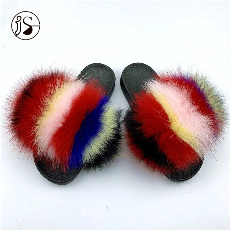 Real fox fur slippers Colorful fur slides custom soft warm women slippers summer sandals, Picture
Real fox fur slippers Colorful fur slides custom soft warm women slippers summer sandals, Picture
