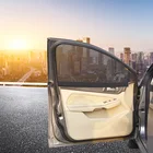 Summer Universal Breathable Magnetic Mesh Car Side Window Sunshade Curtain