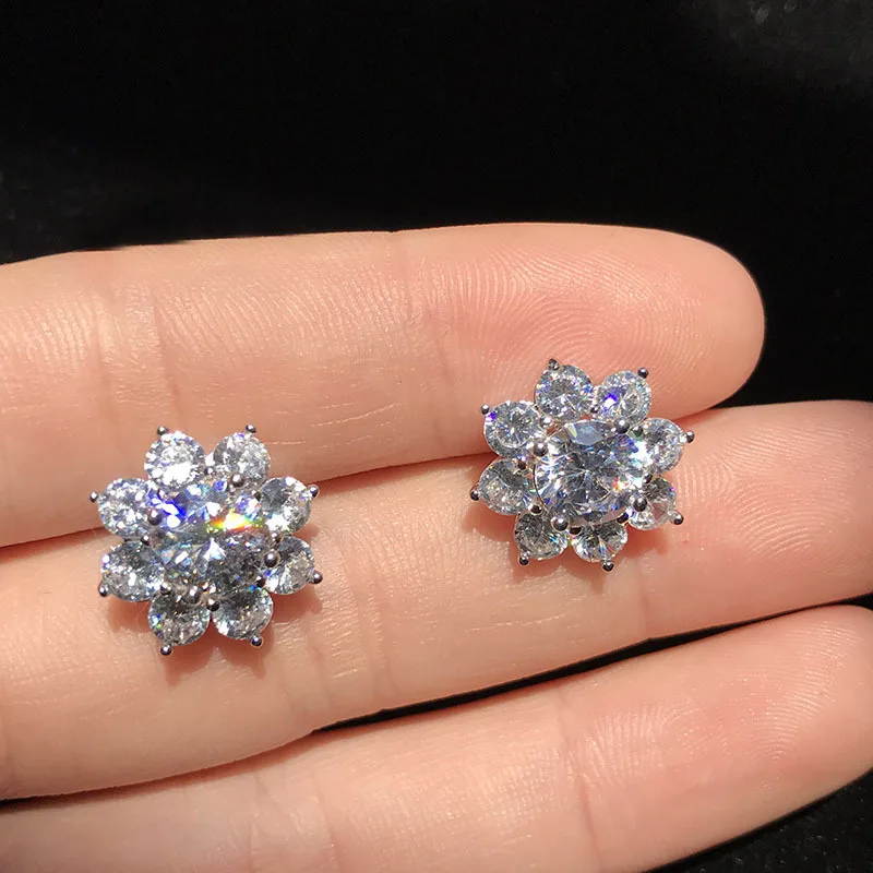 High Quality Wholesale factory Wholesale Platinum Plated SnowFlower Shape earring for Women
High Quality Wholesale factory Wholesale Platinum Plated SnowFlower Shape earring for Women
