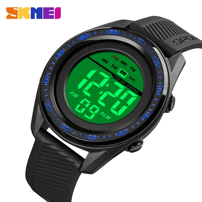 SKMEI Multifunction Sport Men Watch LED Backlight Waterproof Men Digital Wristwatches PU Leather Strap Simple reloj hombre 1638
SKMEI Multifunction Sport Men Watch LED Backlight Waterproof Men Digital Wristwatches PU Leather Strap Simple reloj hombre 1638