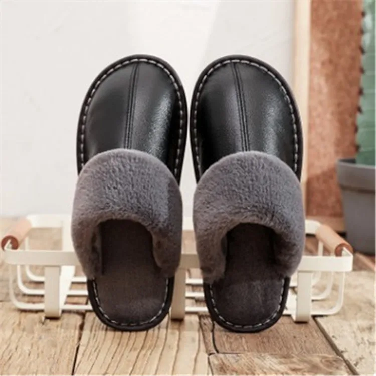 High quality hotel bedroom winter fashion man suede leather slippers
High quality hotel bedroom winter fashion man suede leather slippers