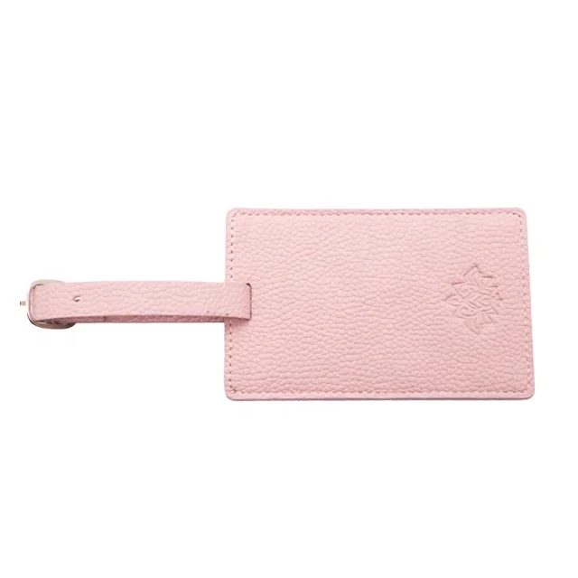 new arrival personalized design security handbag leather customized hang luggage tags, Pink
new arrival personalized design security handbag leather customized hang luggage tags, Pink