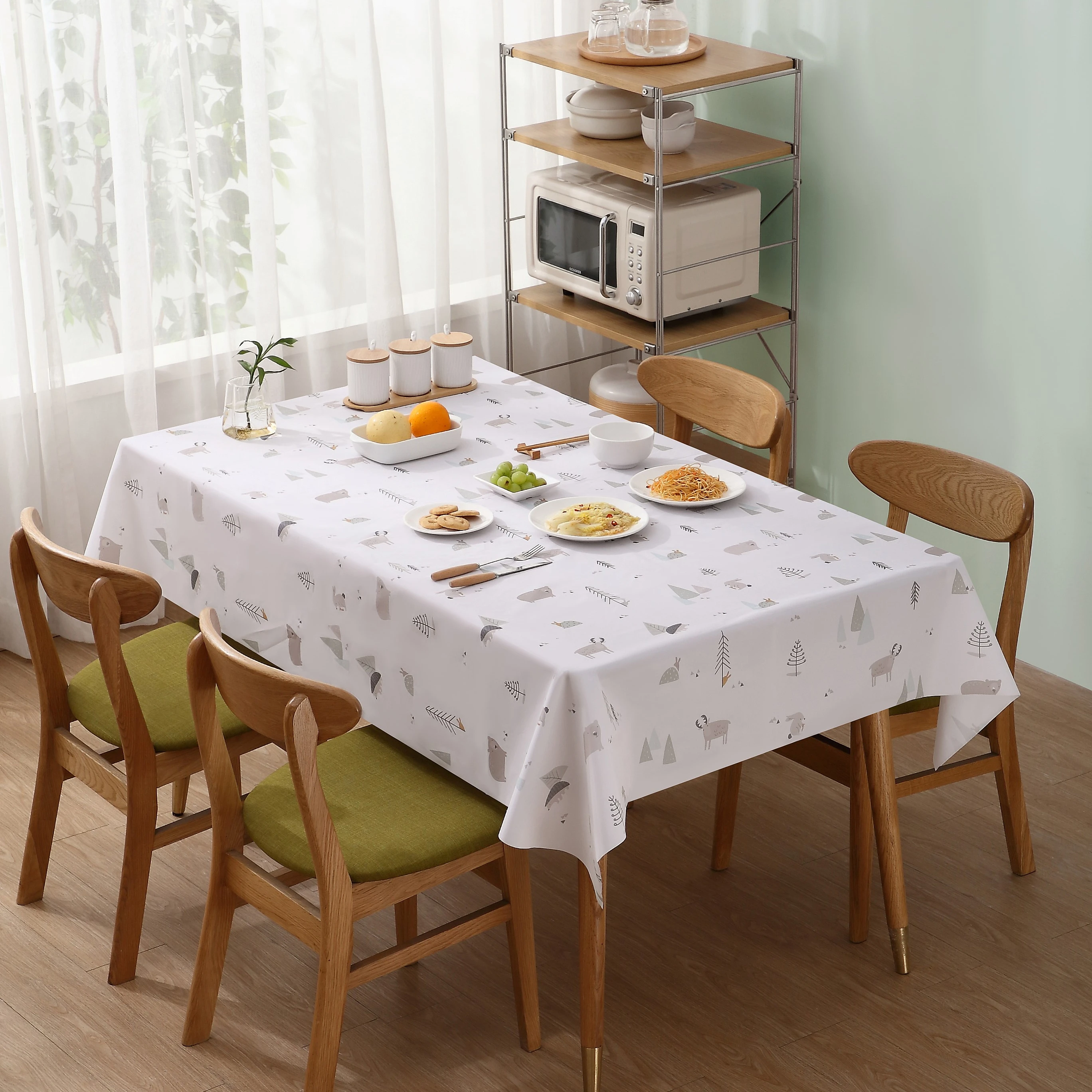 Waterproof and anti-scald home living room oil-proof tablecloth mats disposable tablecloth table mat tablecloth, Colorful/elegant 
Waterproof and anti-scald home living room oil-proof tablecloth mats disposable tablecloth table mat tablecloth, Colorful/elegant