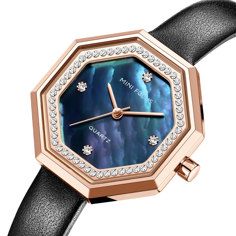 Women's Luxury Brand New Design Fancy Ladies Leather Wrist Watches Rose Gold Diamond Bracelet Watch Quartz Mini Focus 0304
Women's Luxury Brand New Design Fancy Ladies Leather Wrist Watches Rose Gold Diamond Bracelet Watch Quartz Mini Focus 0304