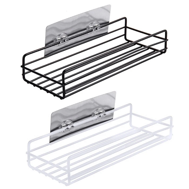 Japanese-style wrought iron wall-mounted racks free punching bathroom storage rack storage shelf shower wall shelf kitchen bathr
Japanese-style wrought iron wall-mounted racks free punching bathroom storage rack storage shelf shower wall shelf kitchen bathr