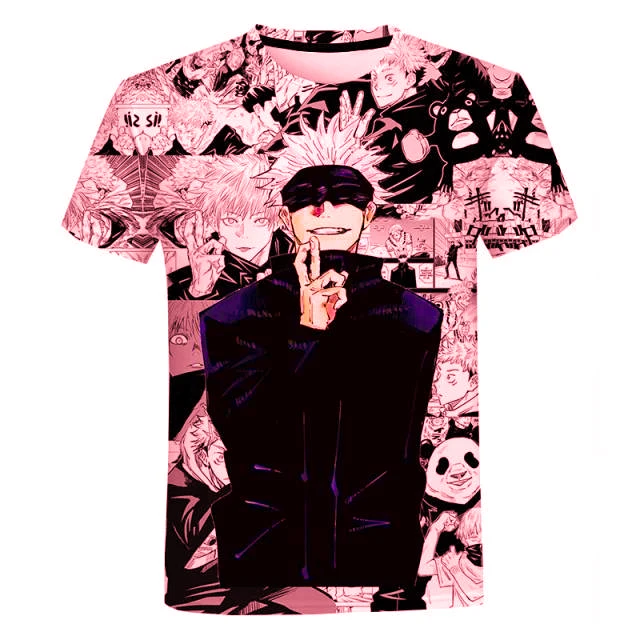2021 Hot Sale Jujutsu Kaisen T-shirt 3d Printed Summer Fashion Popular Short-sleeved Casual T-shirt Men/Women Harajuku Tee
2021 Hot Sale Jujutsu Kaisen T-shirt 3d Printed Summer Fashion Popular Short-sleeved Casual T-shirt Men/Women Harajuku Tee