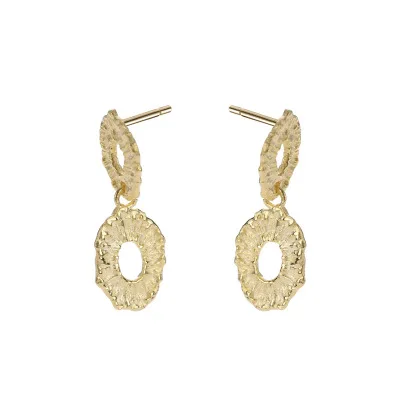 Vintage 18k Gold Plated Drop Earrings 925 Sterling Silver Women Hanging Fashion Earrings
Vintage 18k Gold Plated Drop Earrings 925 Sterling Silver Women Hanging Fashion Earrings